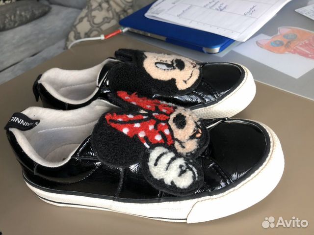 Слипоны Zara на липучках, 33 Слипоны Zara на липучках, 33