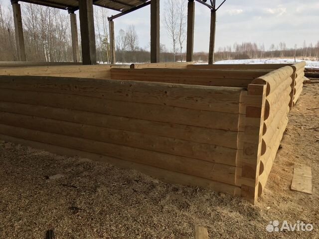 Срубы домов