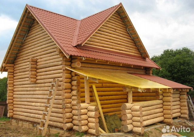 Срубы домов