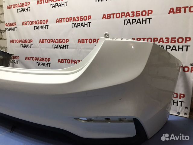 Бампер задний Hyundai Solaris