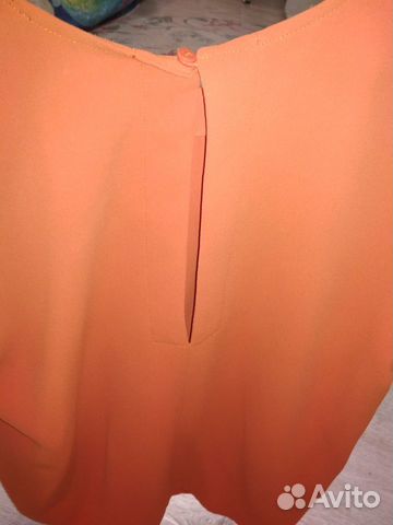 Блуза апельсиновая р-р44 Autograf