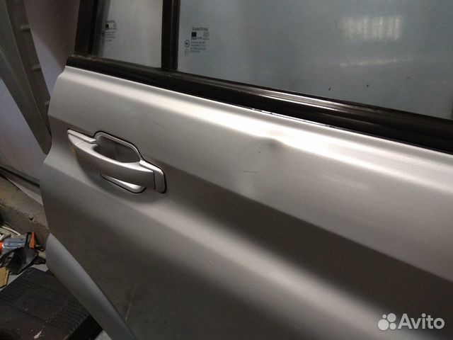 Дверь задняя правая на SsangYong Kyron Дверь задняя правая на SsangYong Kyron