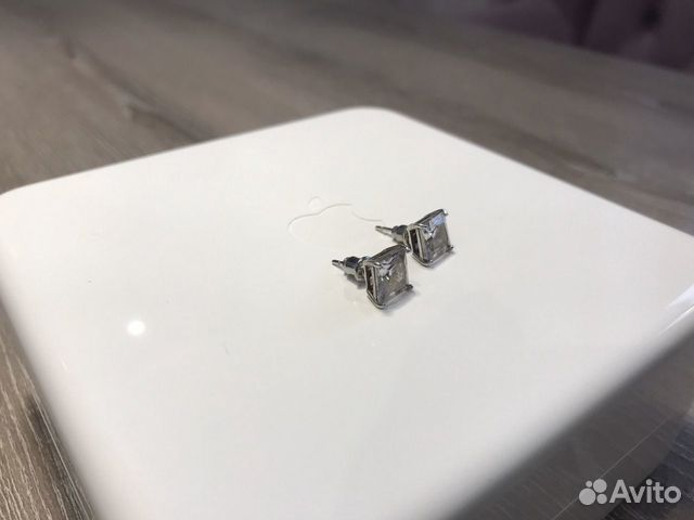 Серебряные серьги гвоздики Серебряные серьги гвоздики