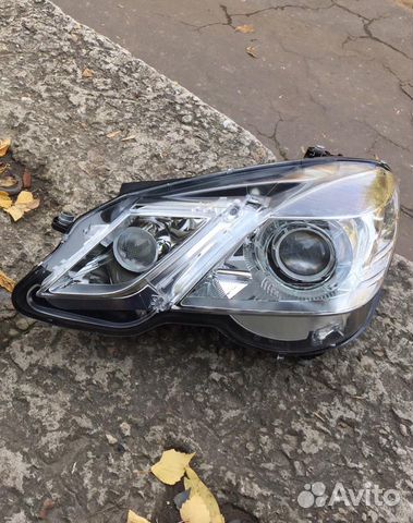 Фара левая Mercedes W212 до рест