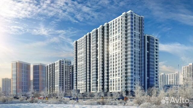 2-к квартира, 56.3 м², 17/24 эт. 2-к квартира, 56.3 м², 17/24 эт.