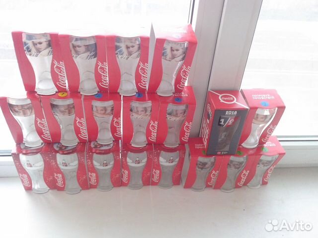 Стаканы Кока Кола 2016-2018 гг