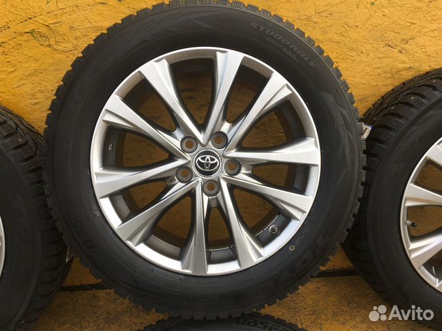 Комплект оригинальных колёс на Toyota RAV4 R18 Комплект оригинальных колёс на Toyota RAV4 R18