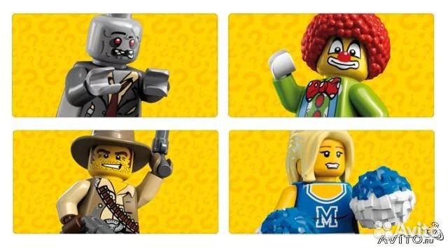 8683 Lego Minifigures 1 серия Полный комплект 16шт