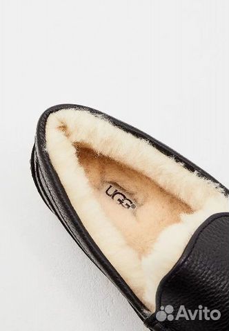 Мужские мокасины UGG Australia Ascot Brown зимние Мужские мокасины UGG Australia Ascot Brown зимние