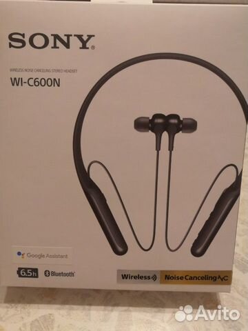 Новые наушники Sony WI-C600N Новые наушники Sony WI-C600N