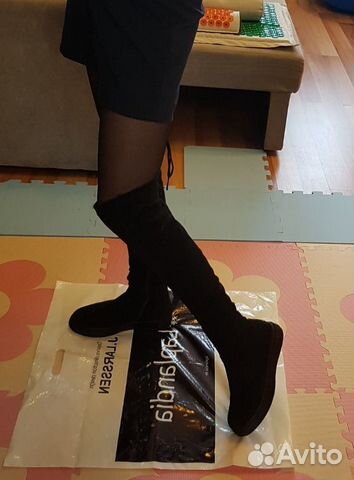 Ботфорты зимние, размер 38