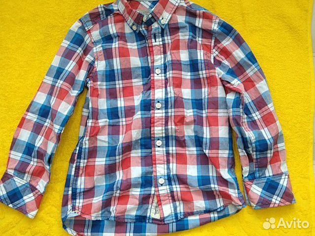 Рубашка для мальчика 4-5 лет H&M Рубашка для мальчика 4-5 лет H&M