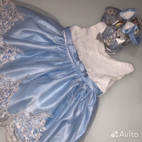 Новое праздничное платье на 1 годик Новое праздничное платье на 1 годик