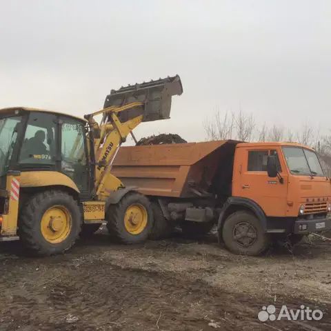 Вывоз мусора.Снос домов.Камаз.Расчистка участка