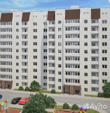1-к квартира, 43.2 м², 2/10 эт. 1-к квартира, 43.2 м², 2/10 эт.