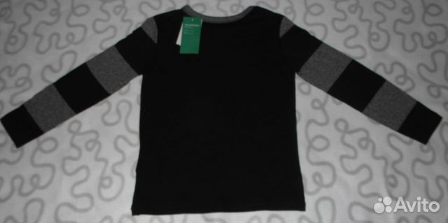 Новая футболка с длинным рукавом H&M, 122-128 см Новая футболка с длинным рукавом H&M, 122-128 см