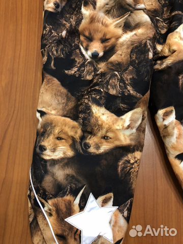 Новый комбинезон Molo лисы р.98