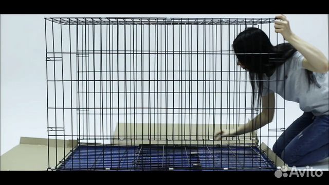 Большая клетка для собаки Большая клетка для собаки