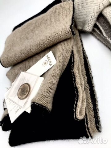 Шарф Kangra /Перчатки/100 Кашемир/Италия