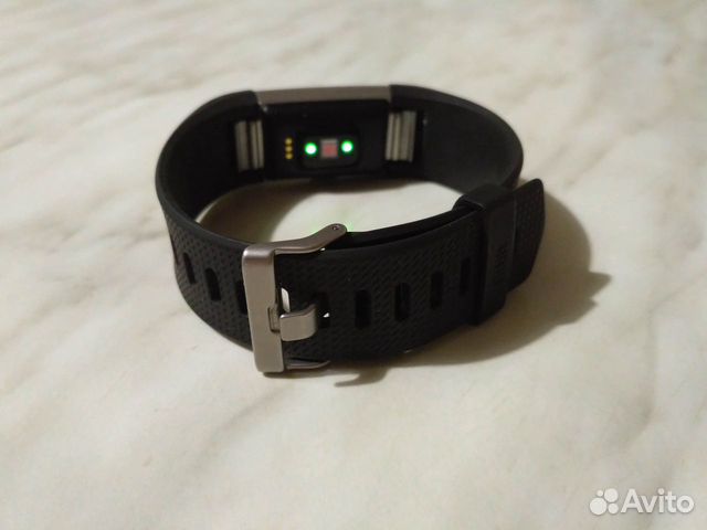 Фитнес часы Fitbit Charge 2 HR Black (L) Фитнес часы Fitbit Charge 2 HR Black (L)
