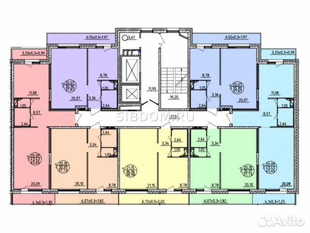 1-к квартира, 45.7 м², 14/17 эт.