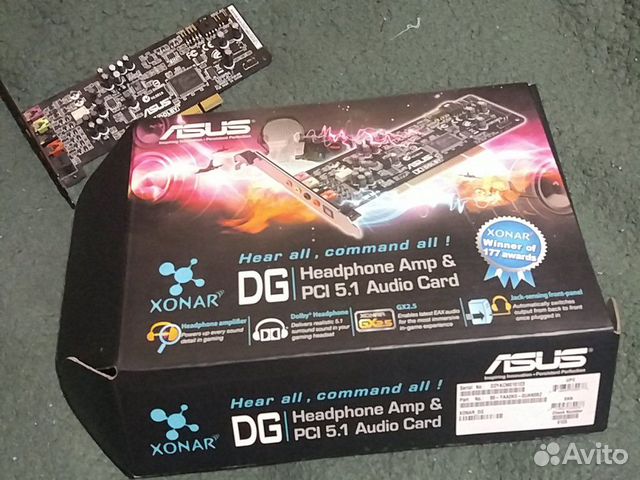 Звуковая карта Asus dg