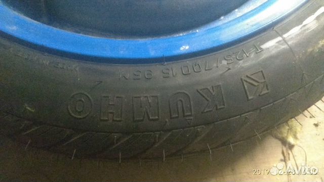 Колесо докатка kumho Т125/70D15 Chevrolet Lacetti Колесо докатка kumho Т125/70D15 Chevrolet Lacetti
