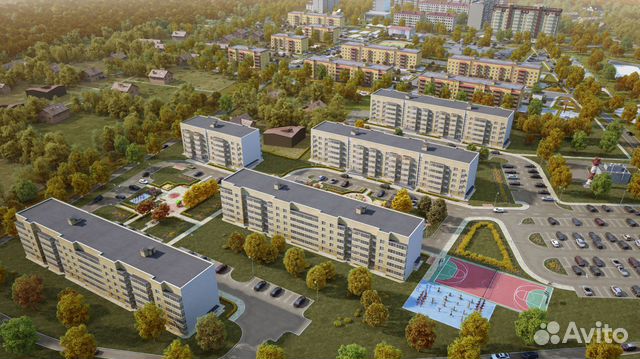 1-к квартира, 28.6 м², 2/5 эт.