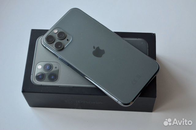Как новый, Apple iPhone 11 Pro 64Gb Green Ростест