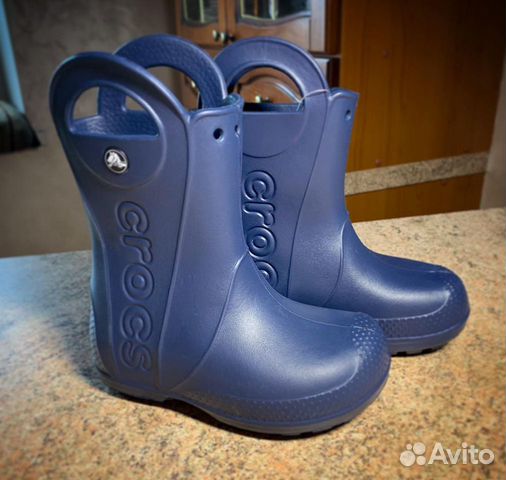 Новые резиновые сапоги Crocs C10 Новые резиновые сапоги Crocs C10