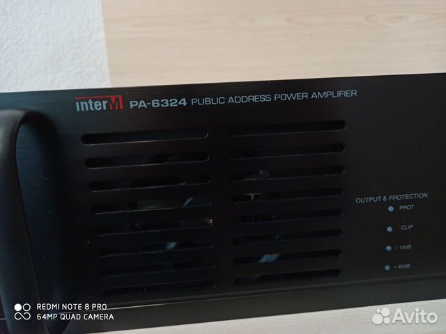 Усилитель мощности Интер-М pa-6324(inter-m pa-6324 Усилитель мощности Интер-М pa-6324(inter-m pa-6324