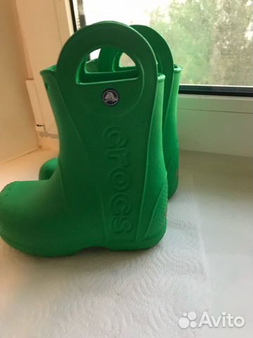 Crocs резиновые сапоги