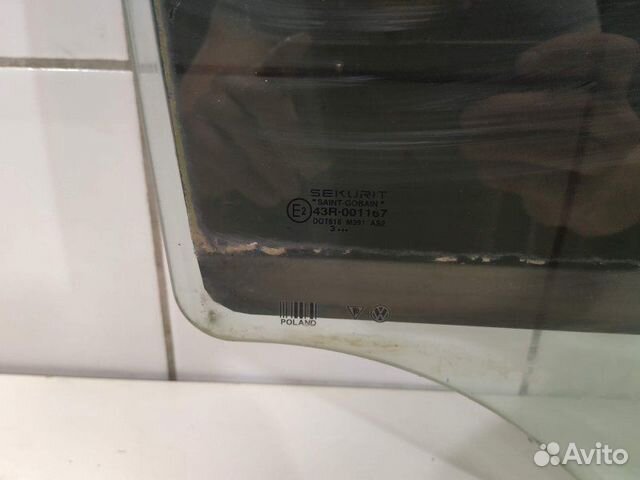 Стекло заднее правое 7L0845206D VW Touareg 2002-20