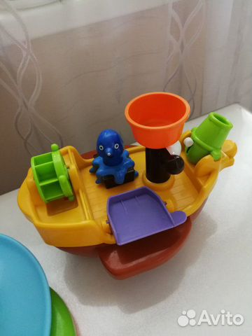 Игрушки для ванной пакетом