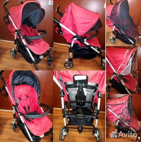 Прогулочная коляска Peg-Perego Si и санки-коляска Прогулочная коляска Peg-Perego Si и санки-коляска