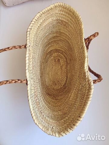 Соломенная сумка для отдыха