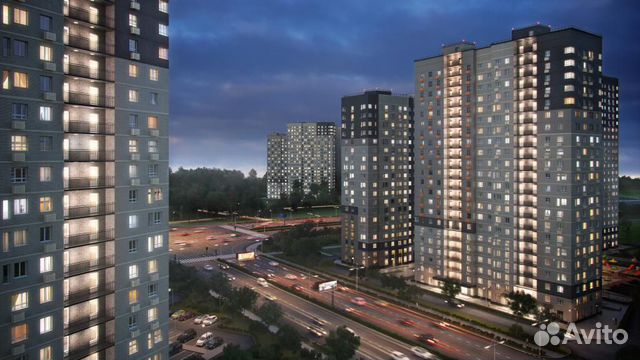 1-к квартира, 37.7 м², 2/23 эт. 1-к квартира, 37.7 м², 2/23 эт.