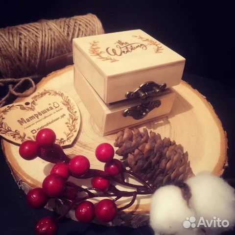 Шкатулка для свадебных колец