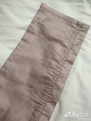 Джинсы Rag& bone скинни с покрытием металлик