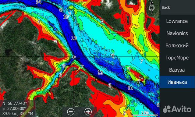 Карты глубин для Lowrance/simrad Карты глубин для Lowrance/simrad