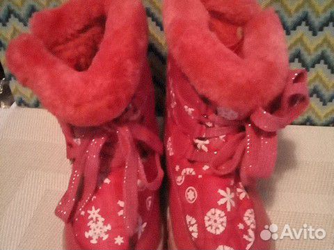 Сапожки зимние для малышки Сапожки зимние для малышки