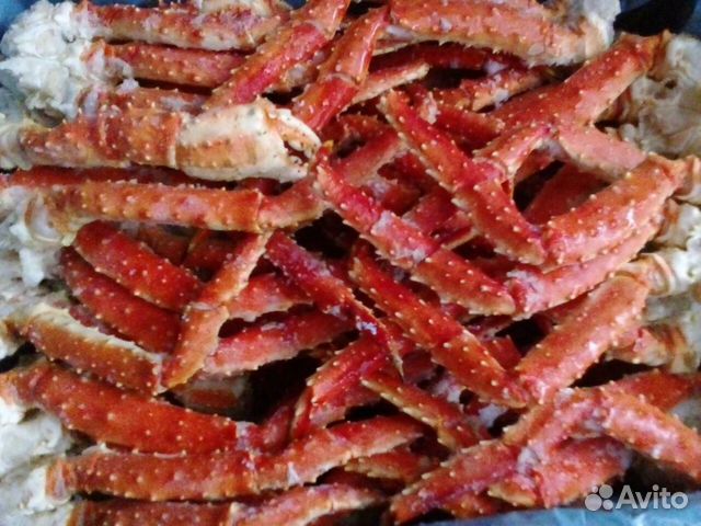 Краб Crab рыба горбуша сёмга