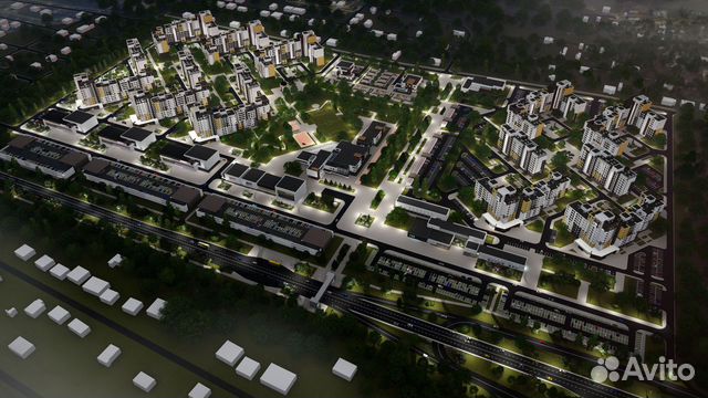 1-к квартира, 38 м², 6/9 эт.