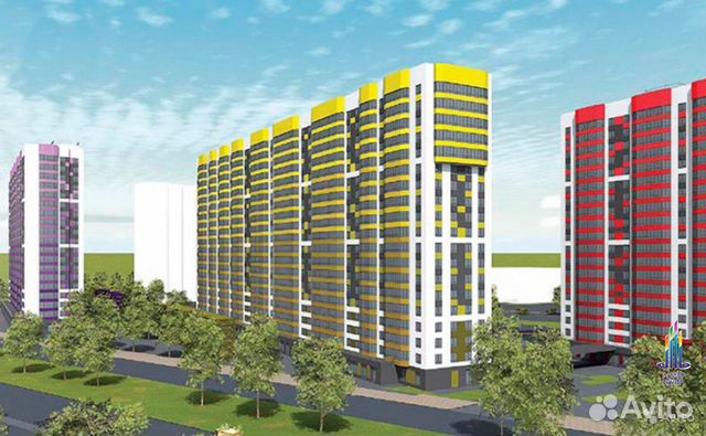2-к квартира, 56.4 м², 18/19 эт. 2-к квартира, 56.4 м², 18/19 эт.