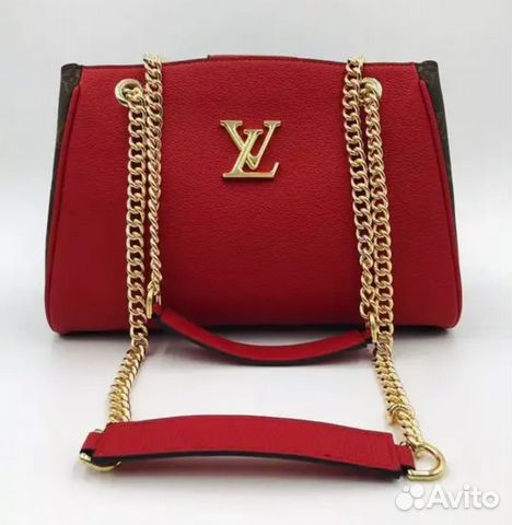 Красная сумка луи виттон