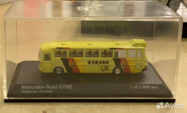 Модель автомобиля Mercedes-Benz O302 1:160 Модель автомобиля Mercedes-Benz O302 1:160