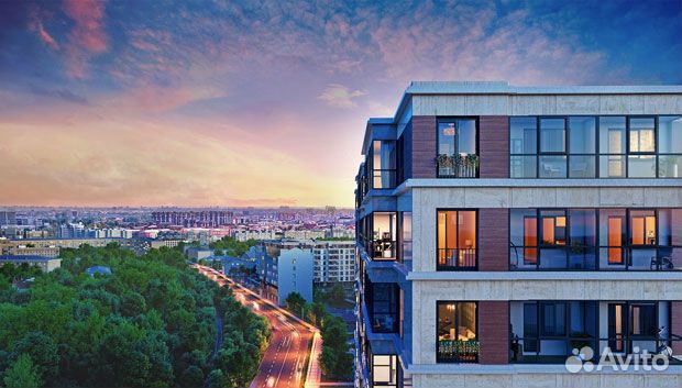 1-к квартира, 47.8 м², 6/12 эт.