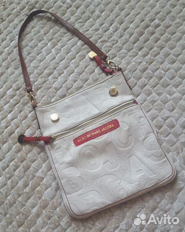 Сумка планшет marc jacobs оригинал кожа италия