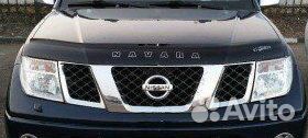 Дефлектор на капот Nissan Navara Ниссан Навара Дефлектор на капот Nissan Navara Ниссан Навара