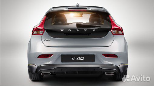 39831888 Спойлер V40CC цвет Raw Copper, 708